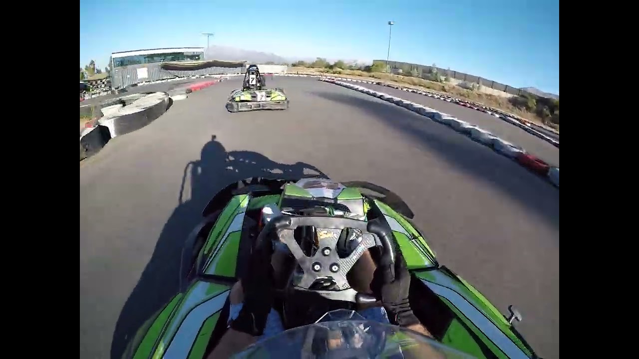 Karting Pirque, 1era vez en pista