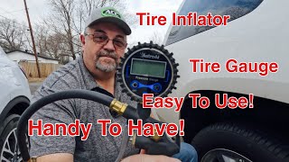Tire Inflator and Gauge  AstroAI