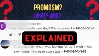 What is PromoSM EXPLAINED -   YouTube Comment Bots