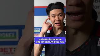 Lee Zii Jia On Training With Pv Sindhu