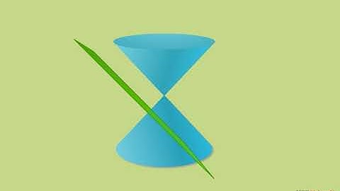 Parabola as conic section