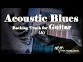 Acoustic Blues backing track for guitar in A