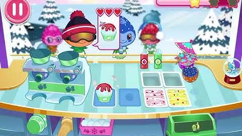 Strawberry shortcake lce crame island buleberry mufude Snow Gameplay bubge studios for kids 
