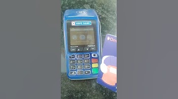 HDFC BANK swipe machine full reviews