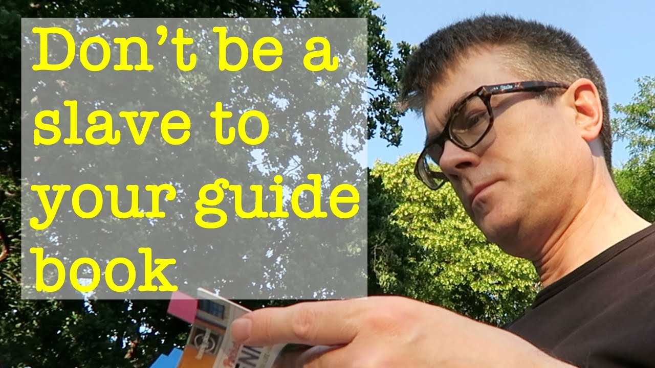 Don't be a slave to your guide book! - YouTube Dr Popkins' How to get fluent