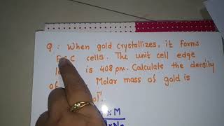 Celebrity solid state lect-11....density of unit cell. Wealth