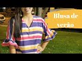 Blusa linda sem molde