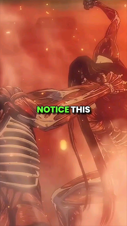Did you notice this insane foreshadowing in Attack on Titan? #aot #attackontitan