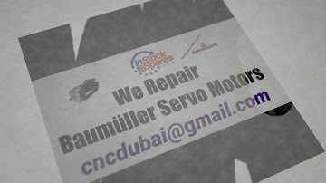 We Repair Baumüller | Baumuller Servo Motors @ UAE | Stegmann  Memory Program | Test Run