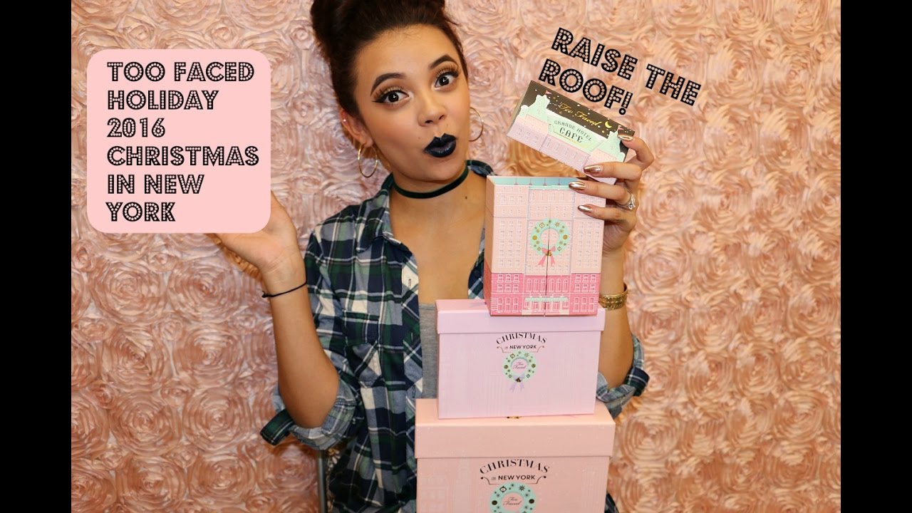 too faced natural love TOO FACED HOLIDAY COLLECTION 2016 | REVIEW & SWATCHES