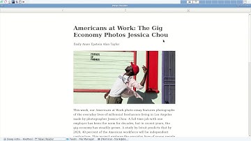 RSS Reader: Distraction Free