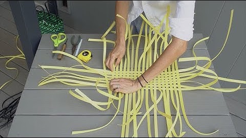 Instructional Video - Make a Basket with Baling Straps