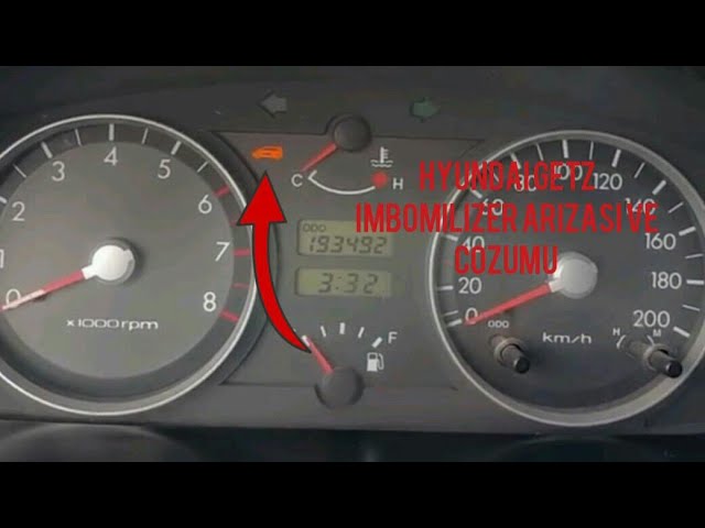 Hyundai Getz Imbomilizer Arizasi Ve Çözümü - Youtube