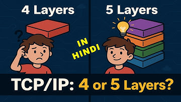 TCP/IP Model - 4 Layers or 5 Layers? | Networking Basics | CCNA 200-301 v1.1 Part 3
