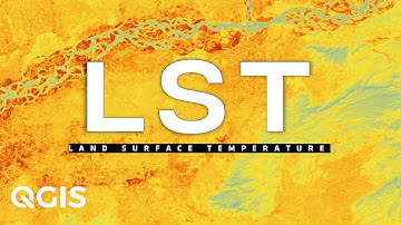 Landoppervlaktetemperatuur | Bereken LST in QGIS #qgis #temperatuur