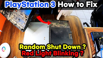 FIX: PS 3 Randomly Shuts Off & Red Light Blinking (PlayStation3 Overheating Fix)