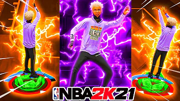 I BROUGHT MY NEW PLAYMAKING SHOT CREATOR TO THE 1v1 COURT IN NBA 2K21! FASTEST SIGNATURE STYLES!
