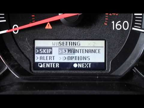 2012 NISSAN Maxima - Vehicle Information Display