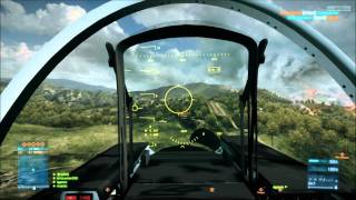 bf3 jet gameplay being shot down