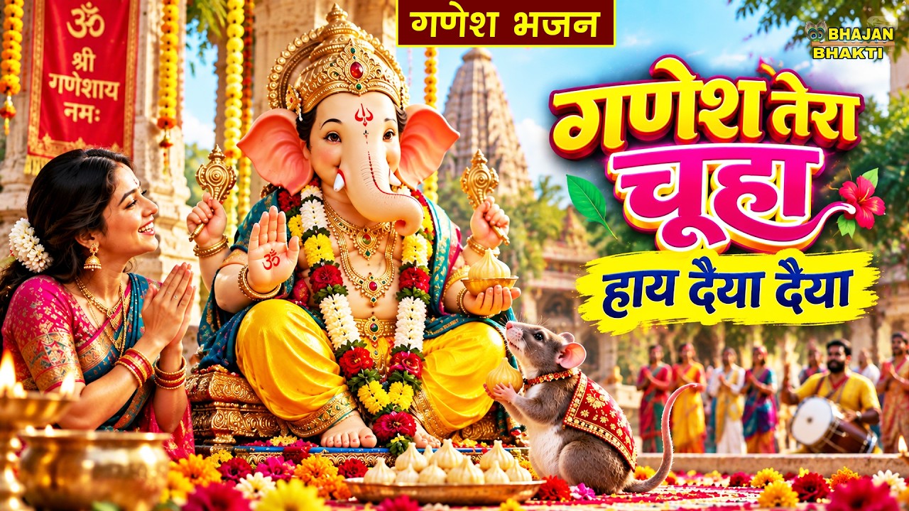 गणेश भजन | गणेश तेरा चूहा हाय दैया दैया | Ganesh Tera Chuha Haye Daiya Daiya | Ganesh Bhajan 2026