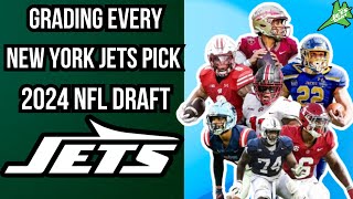 Grades for New York Jets 2024 NFL Draft Picks