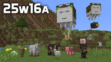 News in Snapshot 25w16a - New Leash Mechanics! Fixed Portals!