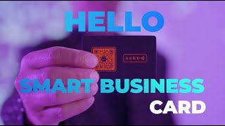 SAKU Smart Business Card Electronic Business Card