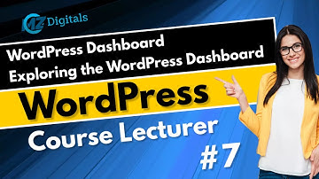 WordPress Dashboard | wp admin | wordpress dashboard | learn WordPress in Urdu # 7 | MZ Digitals