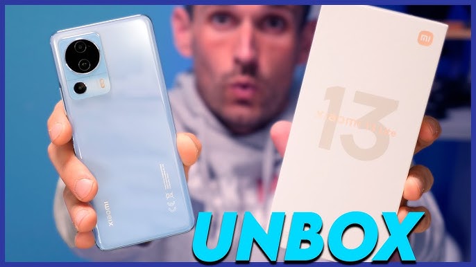 Xiaomi 13 Lite UNBOXING y primeras impresiones 