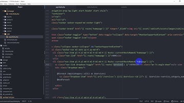 laravel 6 Active Menu Item