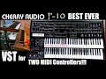Cherry Audio P-10 BEST VST EVER Two MIDI Controllers Prophet Synthesizer Rik Marston