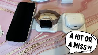 UCOMX 3 in 1 Charging Station for Multiple Devices, 3 in 1 Wireless Charger for Travel Review