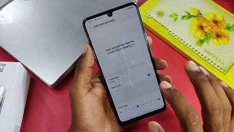 How To Change Font Style in Samsung Galaxy M32 , Samsung Galaxy M32 Main Font Kaise Change Kare