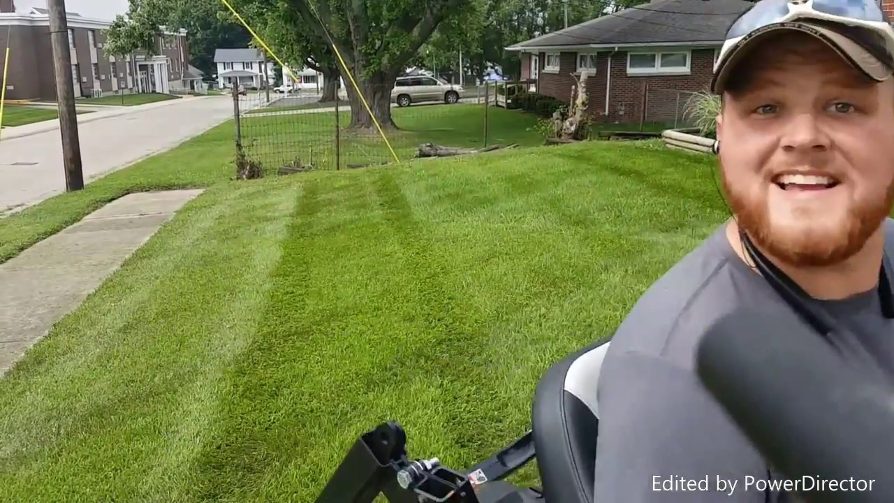 VLOG #5 Cut and Clean style intro!!! Mowing, trimming, blowing hustler billiards