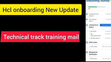 Hcl tech onboarding new update #hclonboarding #hclrecruitment #hcltechnologies #2023