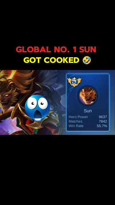 Global Sun vs Dyrroth #mobilelegends #dyrroth