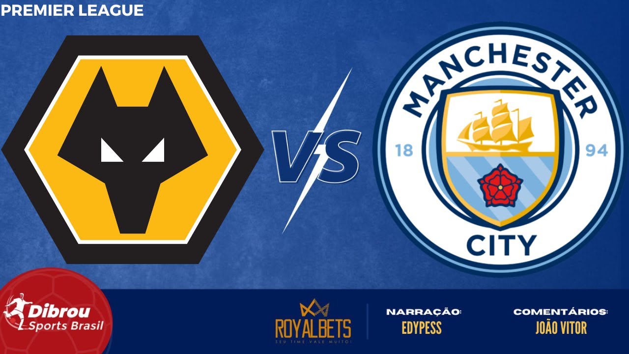 Wolverhampton x Manchester City: onde assistir ao vivo o jogo de hoje  (17/09) pela Premier League, Futebol