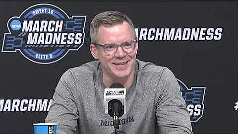 2025 NCAA Tournament - Michigan Sweet 16 Press Conference