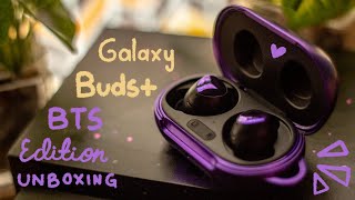 🌻 Chill Unboxing: Samsung Galaxy Buds+ BTS Edition 💜