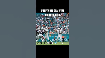 LEFT HANDED QBs IF THEY WERE RIGHT HANDED #nfl #qb #football