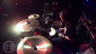 DEW SCENTED@New Found Pain live at Katowice-Poland 2013 (Drum Cam)