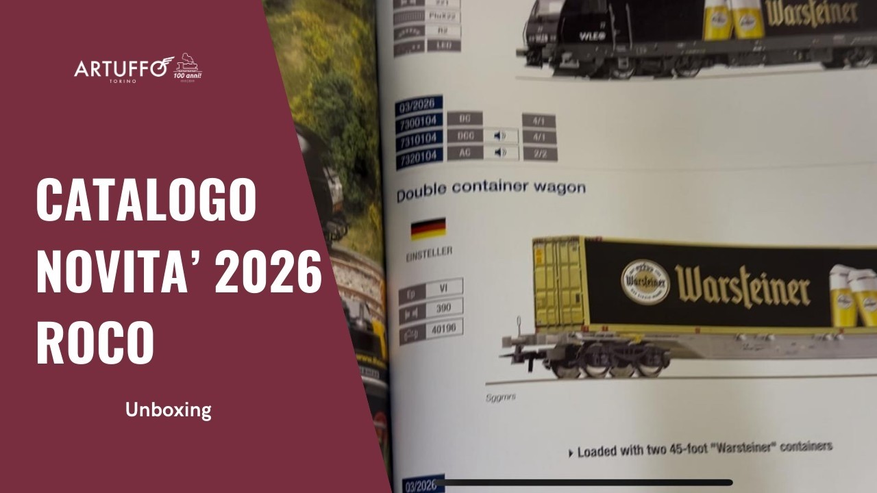 New Roco Catalogo novità Roco 2026 - Il più ricco di sempre! - YouTube