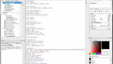 V11 Introduction to the Style Builder