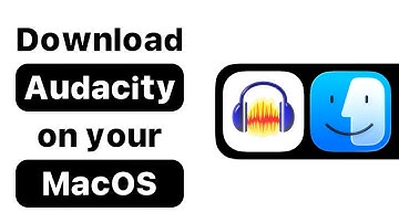 Download Audacity on MacOS