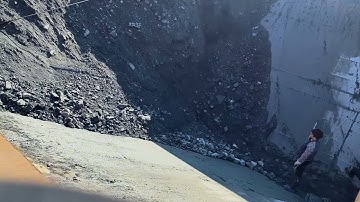 Barge Unloading Black Iron Ore - My Barge Work Vlog - Relaxing Video