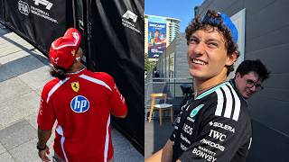 Kimi Antonelli Trolls Lewis Hamilton At Baku GP Hilarious Moment