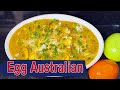 Egg australian  how to make egg australian in hindi  real zaika