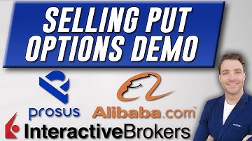 Options Simplified pt 1 - 3.38% in 14 days!! (88%pa) Return - Prosus Selling Put Options DEMO