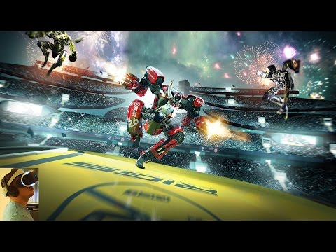 Quake в виртуальной реальности. RIGS: Mechanized Combat League. VR игра.