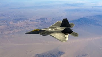 My First Jet Strike - Element 3D - After Effects - F22 Raptor